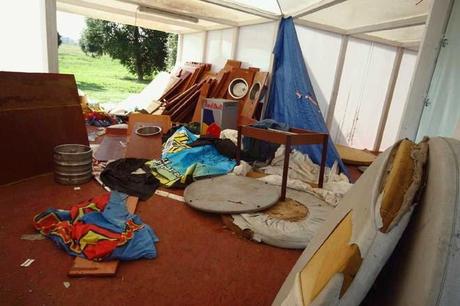 Roma Vintage è finito, ma non il degrado. Tutte le foto di un Parco di Centocelle tutt'oggi ridotto a discarica. La protesta dei cittadini