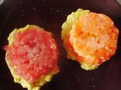 Tartare tonno salmone salsa d'avocado...l'eleganza coltello