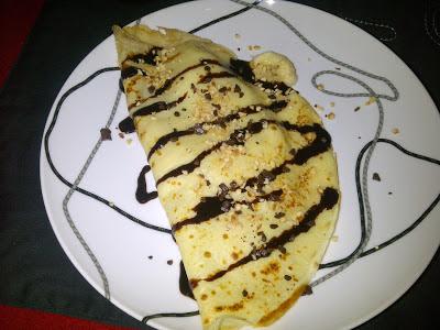 Crepes cioccolato e banane