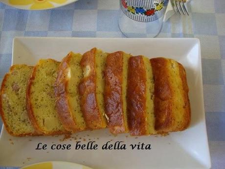 Plum-cake carciofi e pancetta