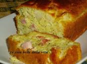 Plum-cake carciofi pancetta