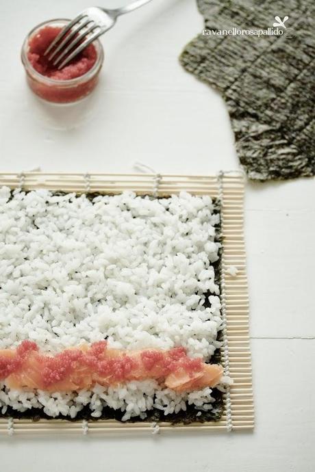 Onigiri e Maki, cucina giapponese fatta in casa.