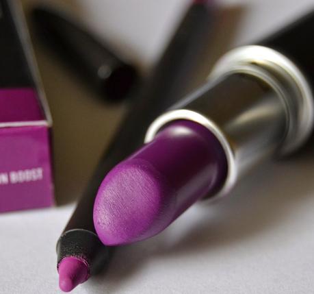 The Matte Lip: Heroine + Fashion Boost Pro Longwear Lip Pencil di Mac swatches e review