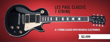 gibson les paul 7 corde