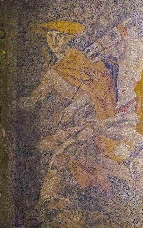 Ritrovato un mosaico in ciottoli ad Anfipoli