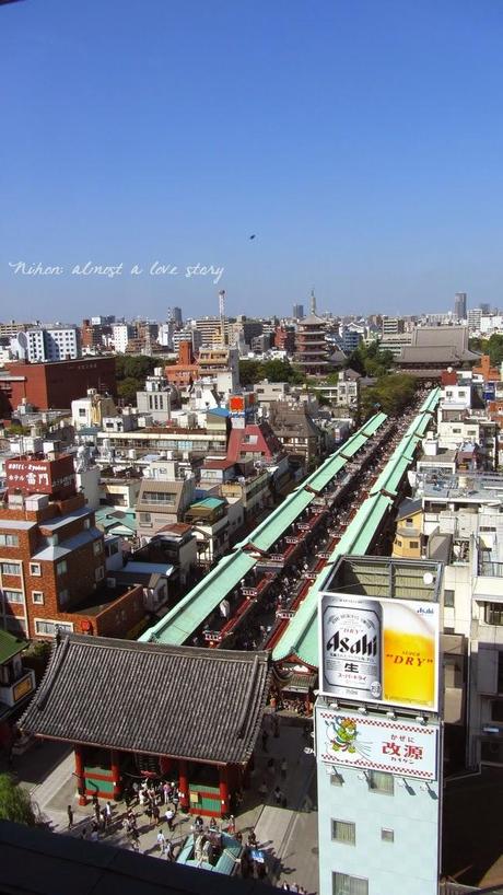 Asakusa dall'alto