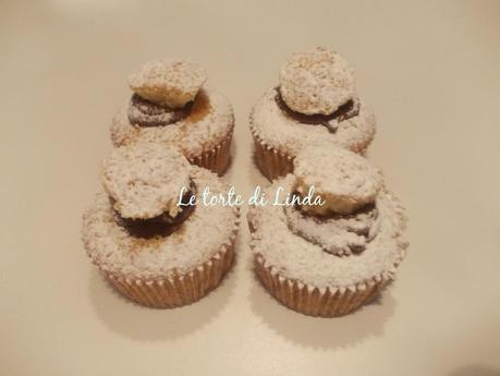 Muffins con cuore di nutella