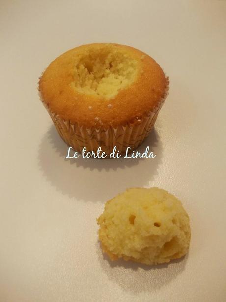 Muffins con cuore di nutella