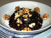 Facile veloce sicuro successo Riso Venere gorgonzola noci