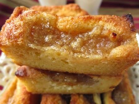 Mini plum cake alla marmellata di mele e vaniglia