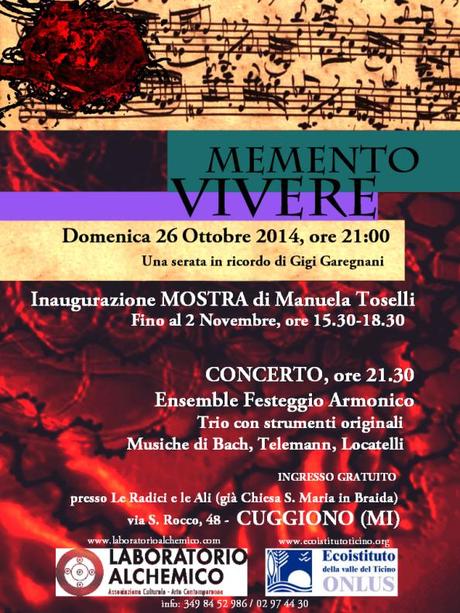 locandina - MEMENTO VIVERE 2014