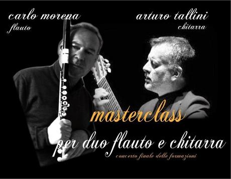 Masterclass per duo Flauto e Chitarra con Carlo Morena e Arturo Tallini