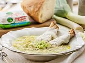 Zuppetta porri stracchino bufala