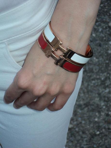 hermes-h-bracciali-rosso-bianco