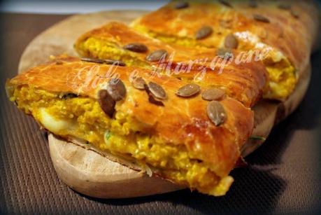 STRUDEL SALATO  CON ZUCCA E SPECK