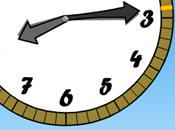 Muovi lancette impara l’orologio analogico