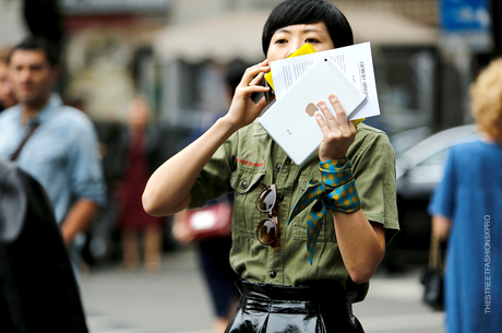 In the Street...Boy Scout Inspiration, New York, Milan & Paris