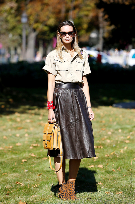 In the Street...Boy Scout Inspiration, New York, Milan & Paris