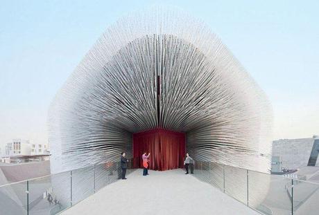 he U.K. pavilion conceived by Thomas Heatherwick for Shanghai’s Expo 2010