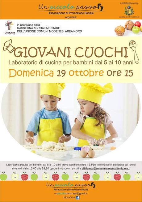 Giovani cuochi - laboratorio di cucina per bambini 5 / 10 anni