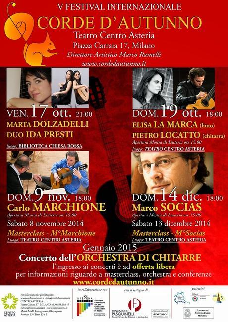 Festival Corde d'Autunno Primo appuntamento Festival Corde d'Autunno Primo appuntamento