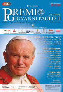 PREMIO GIOVANNI PAOLO II IL 18 OTTOBRE LA CERIMONIA DI PREMIAZIONE. Ad Angelo Scelzo il Premio Speciale 