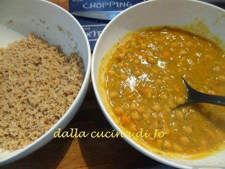 Harira marocchina con couscous di farro