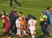 (VIDEO)Invasione campo Serbia Albania 14/10/2014