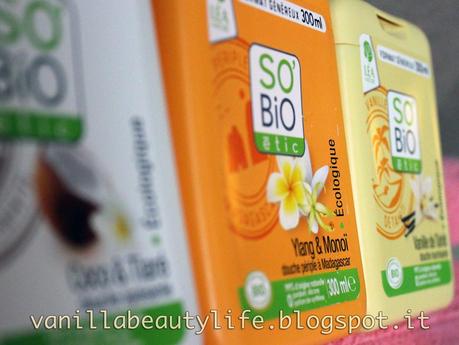 So’ Bio Étic - Bagnoschiuma (Cocco & Tiaré, Ylang e Monoï, Vanille de Tahiti...)