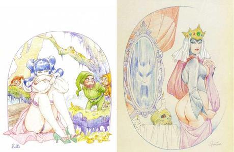 300: Leone Frollo e Rubino Ventura – Biancaneve Leone Frollo Giorgio Pederiali Ediperiodici Biancaneve 300 fumetti: Gli anni 70 300-biancaneve-e-naga