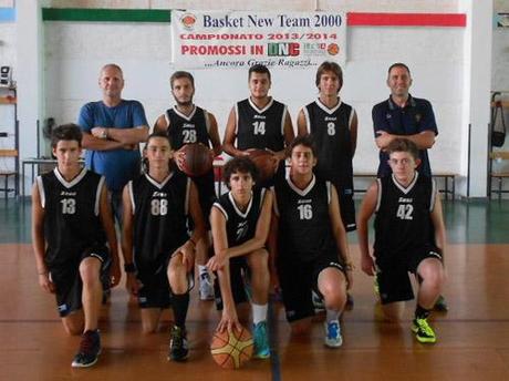 Basket under 19: giovedì il primo impegno per la New Team