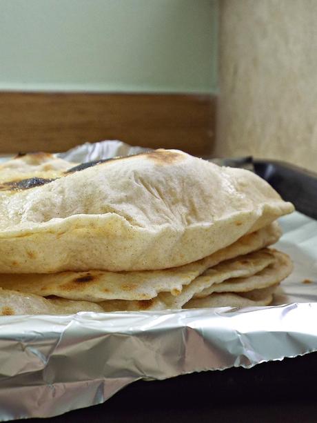 (Simil) Pane Arabo con esubero di pasta madre