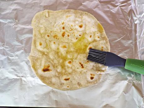 (Simil) Pane Arabo con esubero di pasta madre