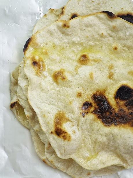 (Simil) Pane Arabo con esubero di pasta madre