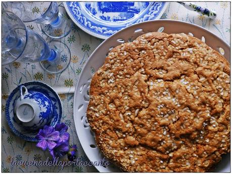 Torta dolce di zucchine e mandorle