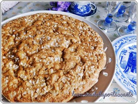 Torta dolce di zucchine e mandorle