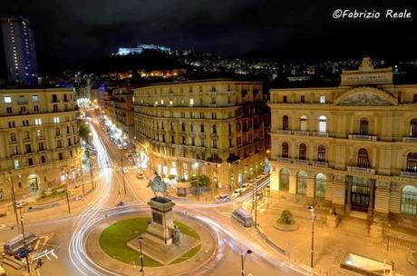 piazza borsa nightview dallalto