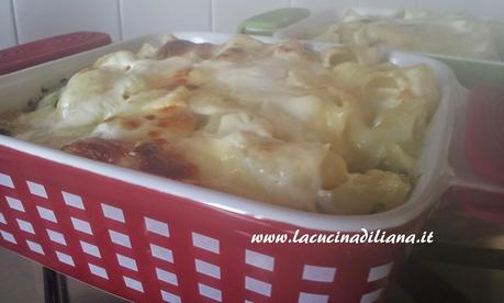 Gratin di Pasta con Spinaci ed Emmental