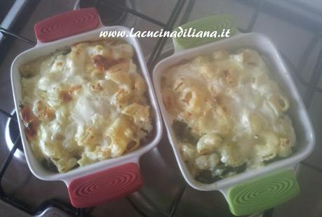 Gratin di Pasta con Spinaci ed Emmental