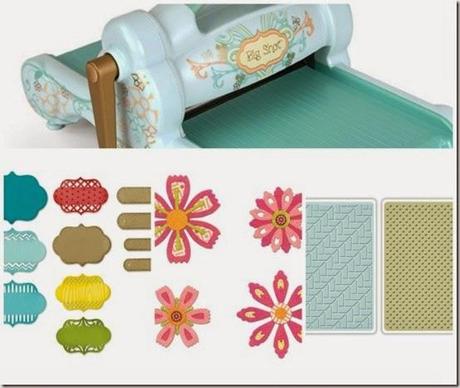 cafe creativo - Anna Draicchio - sizzix big shot - card flower label 2