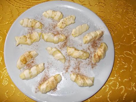 Dolci riccioli alla mela