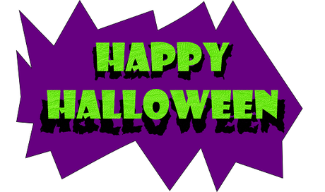 Una scritta per Halloween disegnata con Inkscape Una scritta per Halloween disegnata con Inkscape