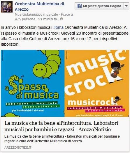 La musica che fa bene all'intercultura