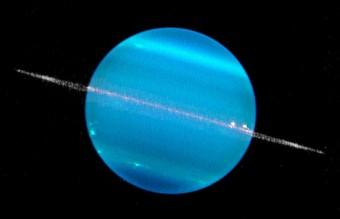 Urano fotografato dalla sonda Voyager2 Credits: NASA