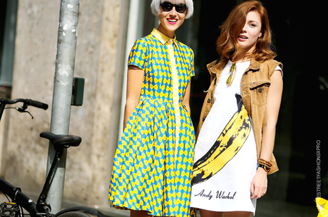 In the Street...Bananas!