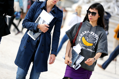 In the Street...Bananas!