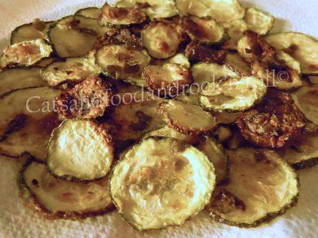 Zucchini chips! (al forno)