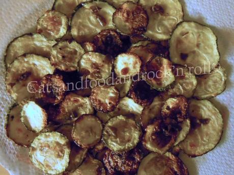 Zucchini chips! (al forno)