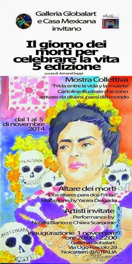 “Frida entre la vida y la muerte” incontro con la Messicanità a Noicattaro