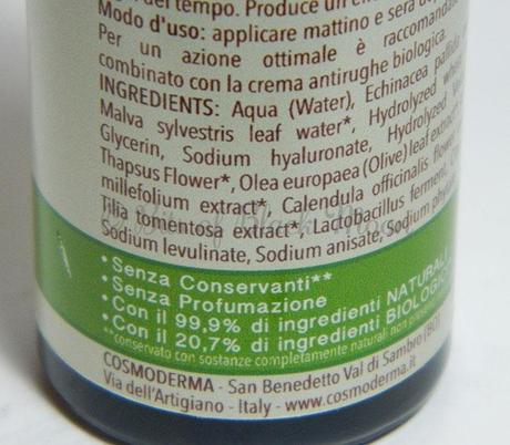 [Preview] Cosmoderma Ricettario Verde - Linea biologica Bio Native Light